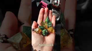 🍁 Fall Restock - Full RPG dice set 