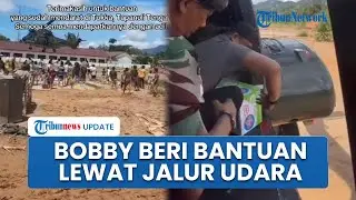 Akses Darat Putus, Gubernur Sumut Bobby Nasution Salurkan Bantuan ke Wilayah Terisolir Lewat Udara