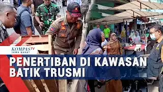 Pemkab Cirebon Tertibkan Pedagang di kawasan Wisata Batik Trusmi