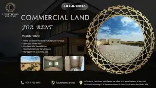 Commercial Land for Rent | Private Entrance & Yard in Al Ain &ndash; Perfect for Business! (LUX-R-10015)