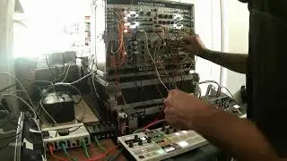 Logic L.F.O aLive Act - Border 037 - Eurorack Modular - Electric Techno Improvisation
