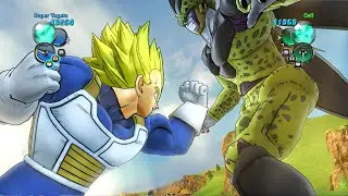 SUPER VEGETA vs CELL (Perfect Form)  | DRAGON BALL Z: ULTIMATE TENKAICHI 4K 60FPS #dragonballz
