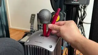 Fanatec Shifter Shorty Shaft Mod - Red Anodized