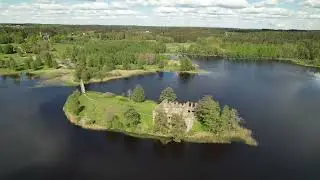 Slottsruin Sävsjö Sweden