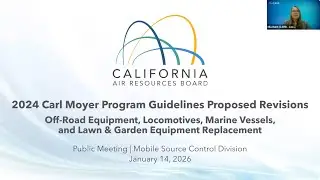 Carl Moyer Guidelines Proposed Revisions: Off-Road, Locomotives, Marine Vessels, Lawn & Garden