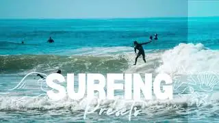 30 Surfing Lightroom Presets Desktop & Mobile | Perfect for Ocean Sports, Surfers Photos