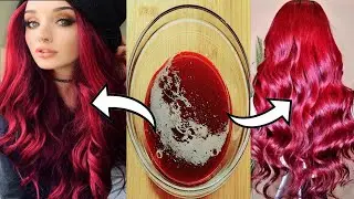 Tinte  ROJO  Casero NATURAL 💯 % Efectivo desde el PRIMER uso ‼️
