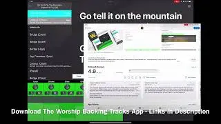 Go Tell It On The Mountain (Maverick City) Worship Backing Tracks App Preview