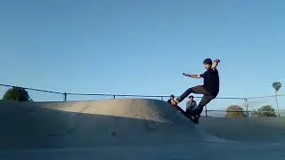 Hanzy Driscoll Skateboarding Ventura at 44  nose blunt