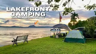 Car Camping WAKIM LAKE RESORT Episode 4 | Taal Lake Front Talisay Batangas #carcampingphilippines