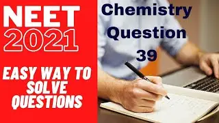 NEET | JEE  Chemistry Practice Question #39| #NEET2021 #chemistry #shorts