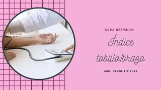 Indice tobillo/brazo (ITB)