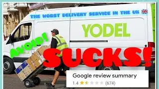 YODEL SUCKS ! The worst delivery company in the UK!    #england #delivery #post #parcel #unboxing