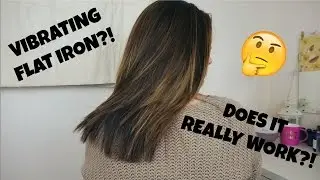 Vanity Planet l Vibe Professional Vibrating Flat Iron Review & Demo
