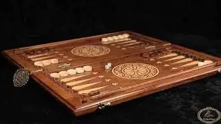Backgammon Coat of Arms of Armenia, Coat of Arms of Russian Federation, classic, two-sided