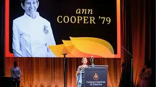 Chef Ann Cooper Culinary Institute of America Leadership Award Acceptance Speech