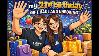 My 21st Birthday Gift Haul & Unboxing