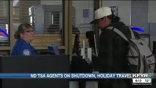 ND TSA Agents worked 43 days without pay, credit community support for getting through shutdown a...