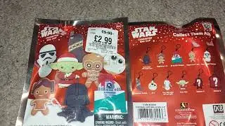 UNBOXING A STAR WARS CHRISTMAS BLIND BAG CHARACTER CLIP (BB-8)