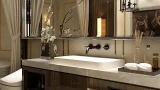 How to install S1393XI SUMERAIN Wall Mount Bathroom Sink Faucet Two Handles Lavatory Faucet?