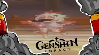 Calvolol jogando genshin e zuando cachorro (burro)