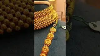 Rani haar choker earrings best antique #gold #design #jewellery  #shot  #youtubeytshorts