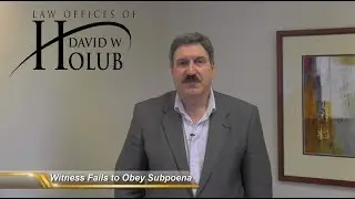 What Happens if a Witness Fails to Obey a Subpoena? | Indiana Lawyer Explains