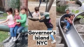 Kid-Friendly NYC: Fun on Governors Island | Our Twins' 4th Birthday | Kamik #FreeYourPlay