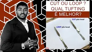 TUFTING GUN | BRASIL! CUT PILE ou LOOP PILE? (DUBLADO/PORTUGUÊS)