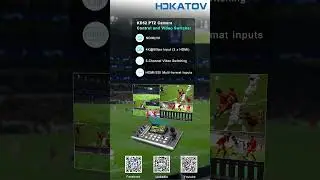 KD52 PTZ camera Control and Video Switcher