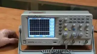 GW Instek GDS-1072A-U digit&aacute;lis oszcilloszk&oacute;p, bevezet&eacute;s