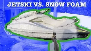 Washing a Jetski with Chemical Guys Snow Foam