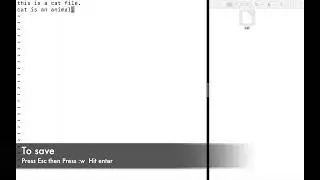 How to edit a file using vim command?