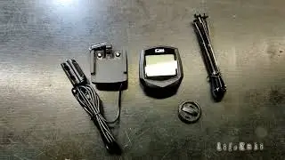 Cycling Wired Waterproof Bike Computer With LCD Digital Display Bicycle Speedometer / unboxing