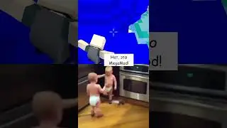 Kid's Corner: MegaMod or Roblox? #megamod #roblox #funny #kids #play