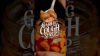 Сироп от кашля с чесноком и медом #благополучие #здоровье #мед #чеснок #простуда