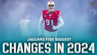 5 Biggest Changes for the Jaguars in 2024