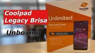 Coolpad Legacy Brisa Unboxing Boost Mobile