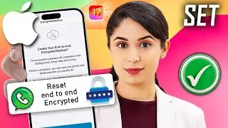 How To Recover Reset WhatsApp end to end Encrypted Password on iPhone/iPad 2025