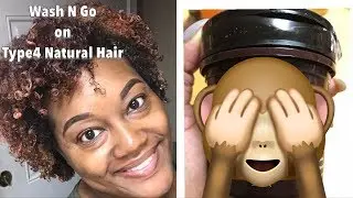 Wash N Go on Type4 Natural Hair| Naturally Lj
