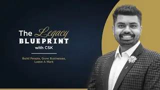 The Legacy Blueprint with Dr. Chandrashekar | Official Podcast Trailer