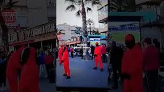 Benidorm only in Benidorm, Dance troop 3rd March 2023
