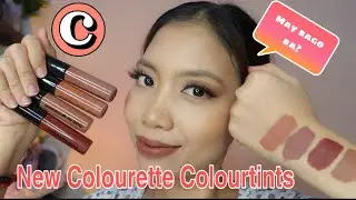 NEW COLOURETTE COLOURTINTS HONEST REVIEW & SWATCHES | Manila, Isla, Rosa, Mara | Belle Merto