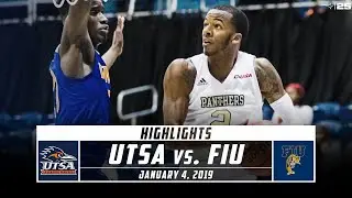 UTSA vs. FIU Basketball Highlights (2019-20) | Stadium