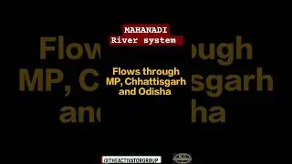 Major Tributaries of MAHANADI River|| important for UPSC and other exams @TheActivatorGroup