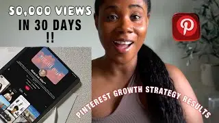 50,000 Pinterest Impressions in Just 30 Days! | Organic Pinterest Growth Strategy