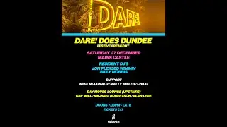 Billy Morris DJ set from Dare! Does Dundee, 27th December 2025