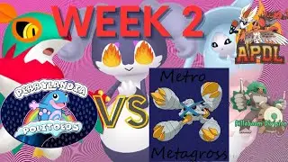 Psychic Terrain Matchup!! APDL W2 vs Metro Metagross
