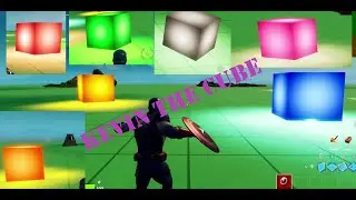 How to make Blue and Gold Kevin the Cube in Fortnite Creative