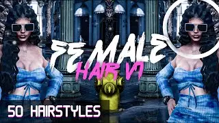 X Studios: Female Hairstyle Pack v1 | GTA V FiveM Clothing